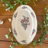 Antique earthenware serving dish from Villeroy & Boch