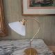Lampe vintage opaline