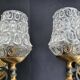 Pair of vintage wall sconces