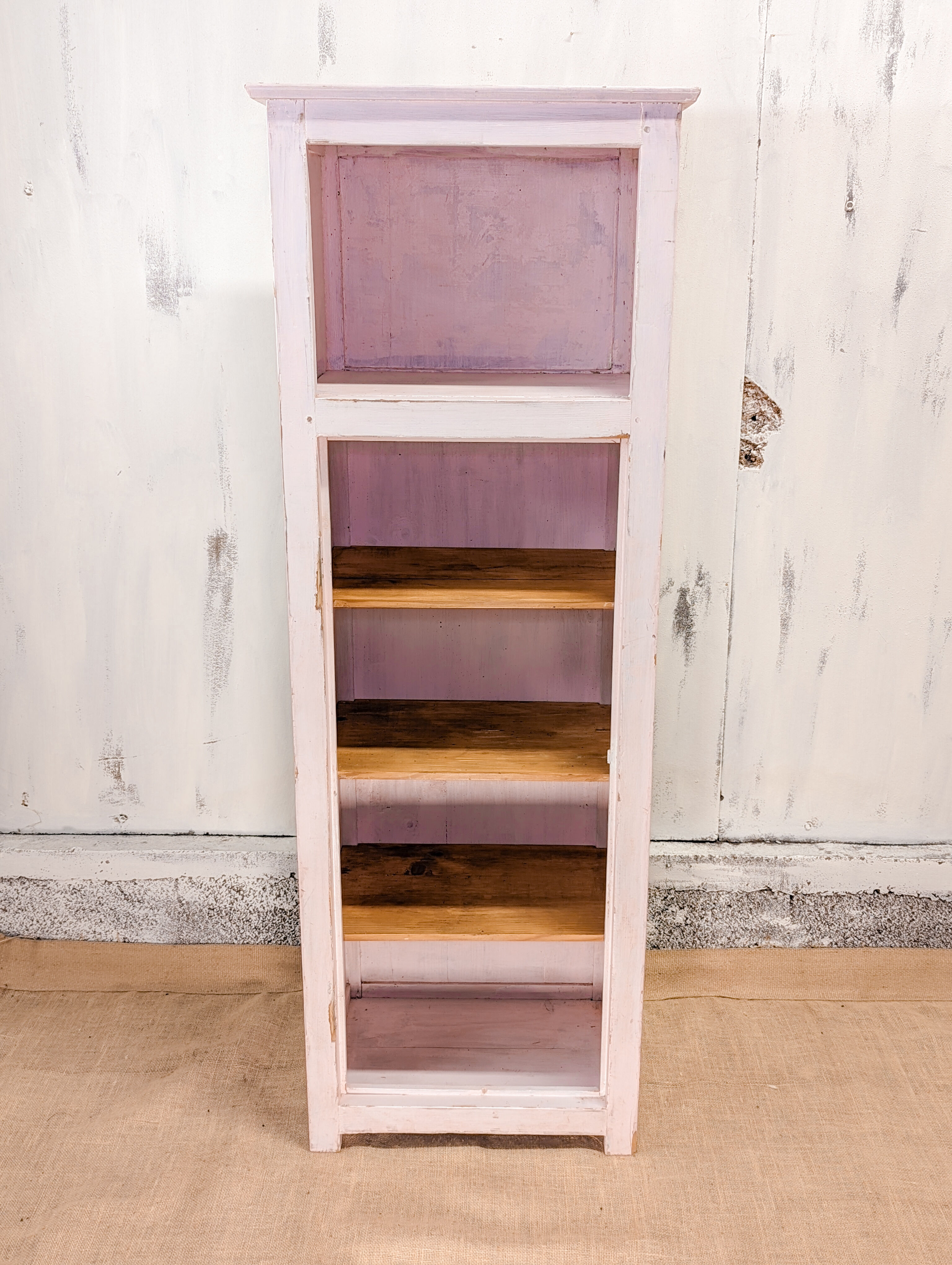 Vintage pink shelf