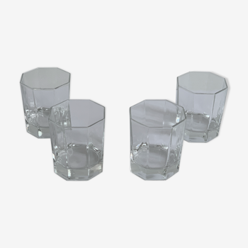 4 verres vintage octime