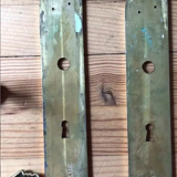Door plates and door handles from the 70s