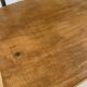 Industrial chair, vintage school chair, wood and metal