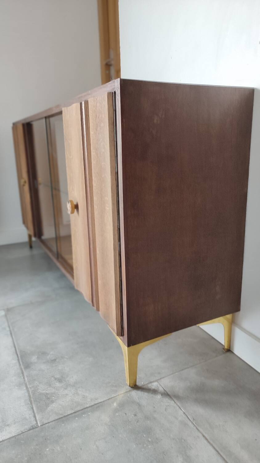 Small solid wood sideboard