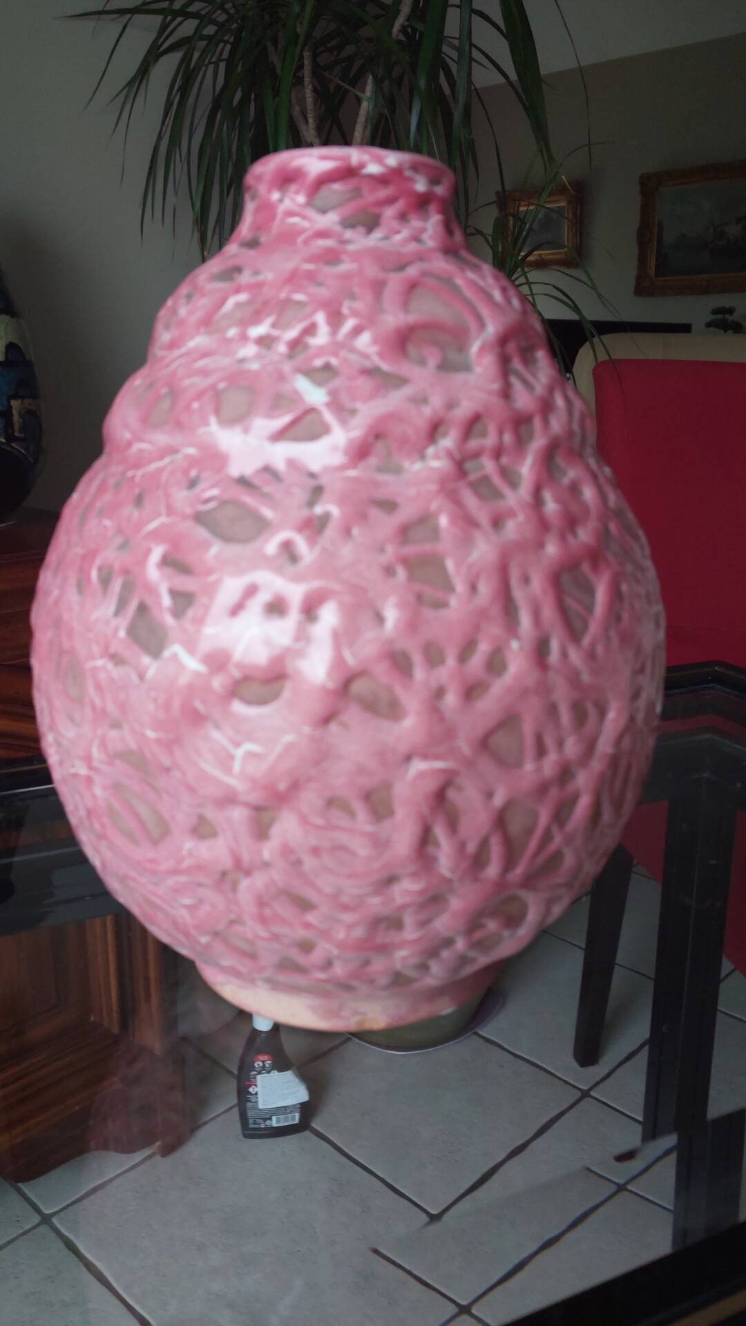Art Deco vase from the Charentaise Faïencerie