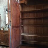 Cherry cabinet with columns