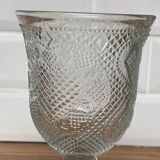 Moulded glass calice