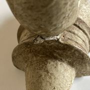 Pair of Arlus torchlight wall light in art deco plaster 1950