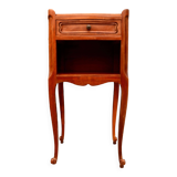 Cherry bedside table in Louis XV style