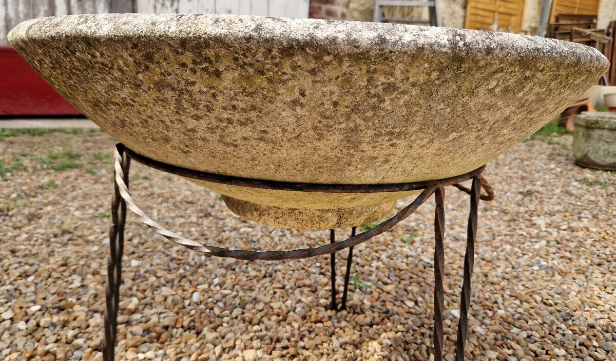 Planter - Willy Guhl basin from the 1950s - 1960s
