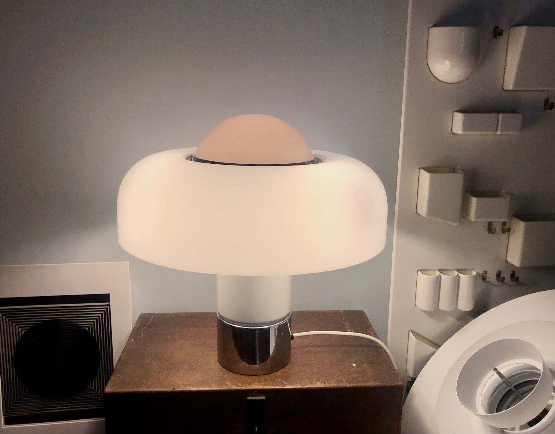 Vintage lamp Brumbury Luigi Massoni for Harvey Guzzini