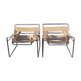 Paire de fauteuils Wassily de Marcel Breuer