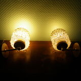 Pair of old sconces, brand Delmas
