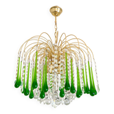 Lustre Cascade Murano Vintage des années 70