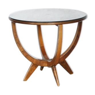 Table Walnut Bydgoskie Fabryki Mebli Poland 1950 s