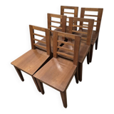 Statement chairs 1960s, Set of 6