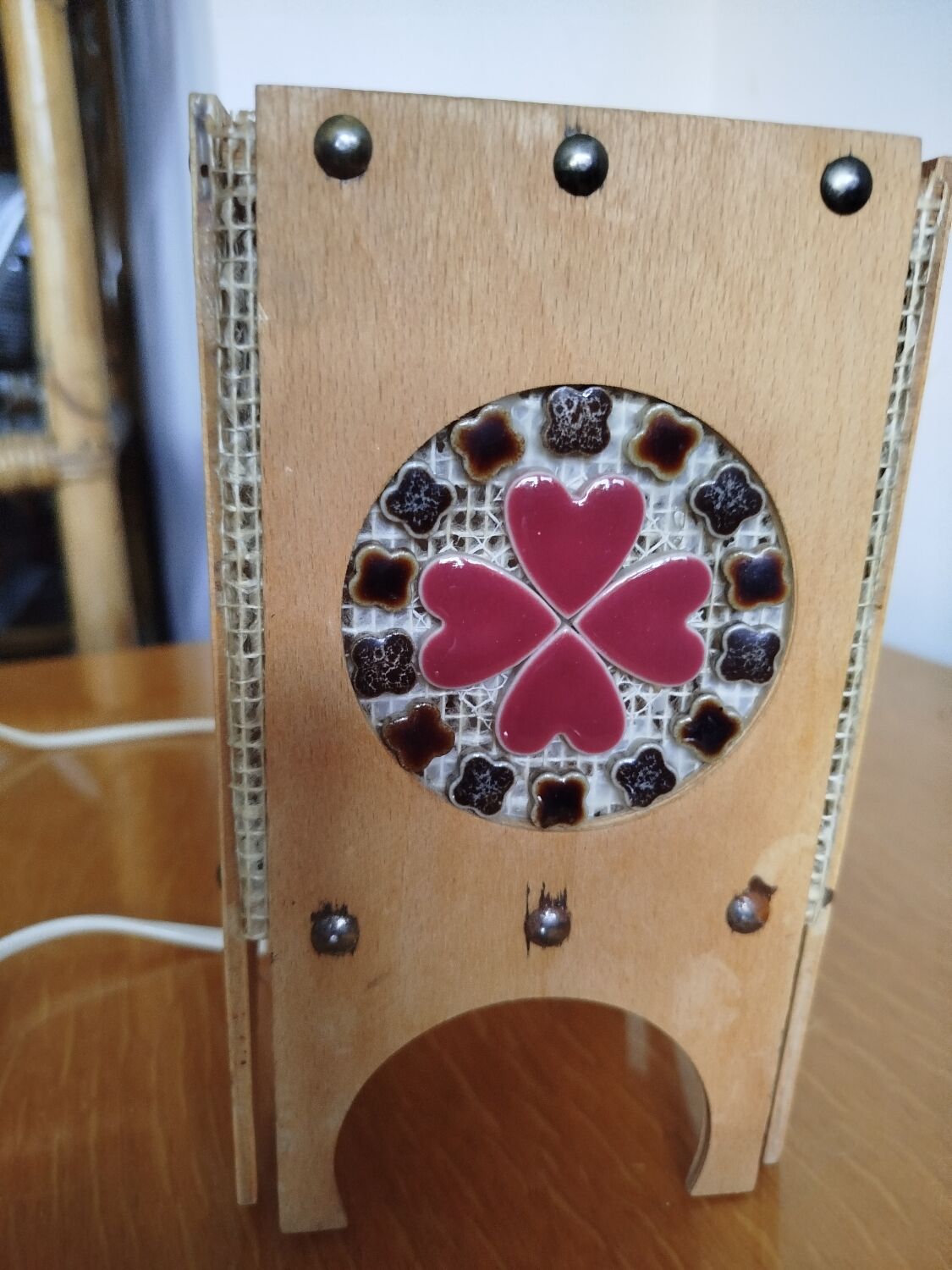 Pair of Otto Eelund Scandinavian lamps – Sweden, 1960s/70s