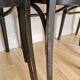 Set of 4 Vintage Black Wooden Dining Chairs: STOL Kamnik, 70s, Yugoslavia