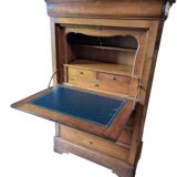 Louis-Philippe solid wood secretary - With secret compartments