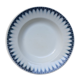 5 Badonviller soup plates Carthage series