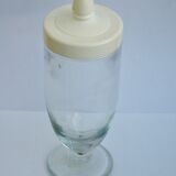 Vintage candy with screwable plastic lid