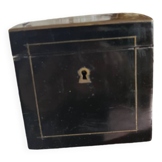 Napoleon III inlaid tea box