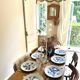 Lot de huit assiettes en porcelaine allemande années 50