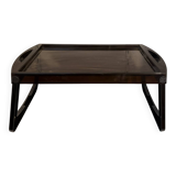 Vintage Brown Smoke Folding Tray Table