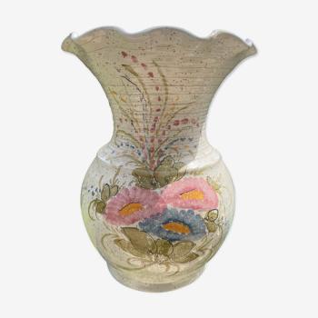 Potiche/ vase artisanale vintage