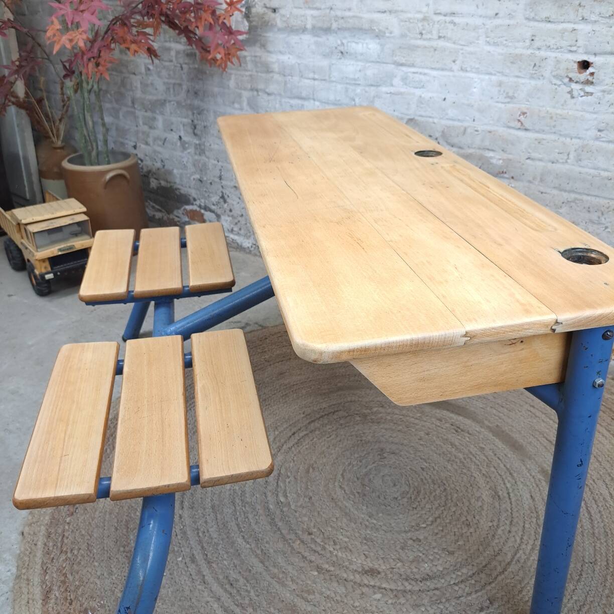 Bureau double ecolier