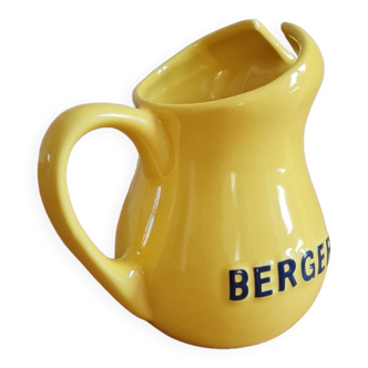 Earthenware advertising pitcher for Berger