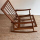 Rocking chair scandinave vintage