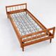 Vintage design daybed from the 1960s (2 available)