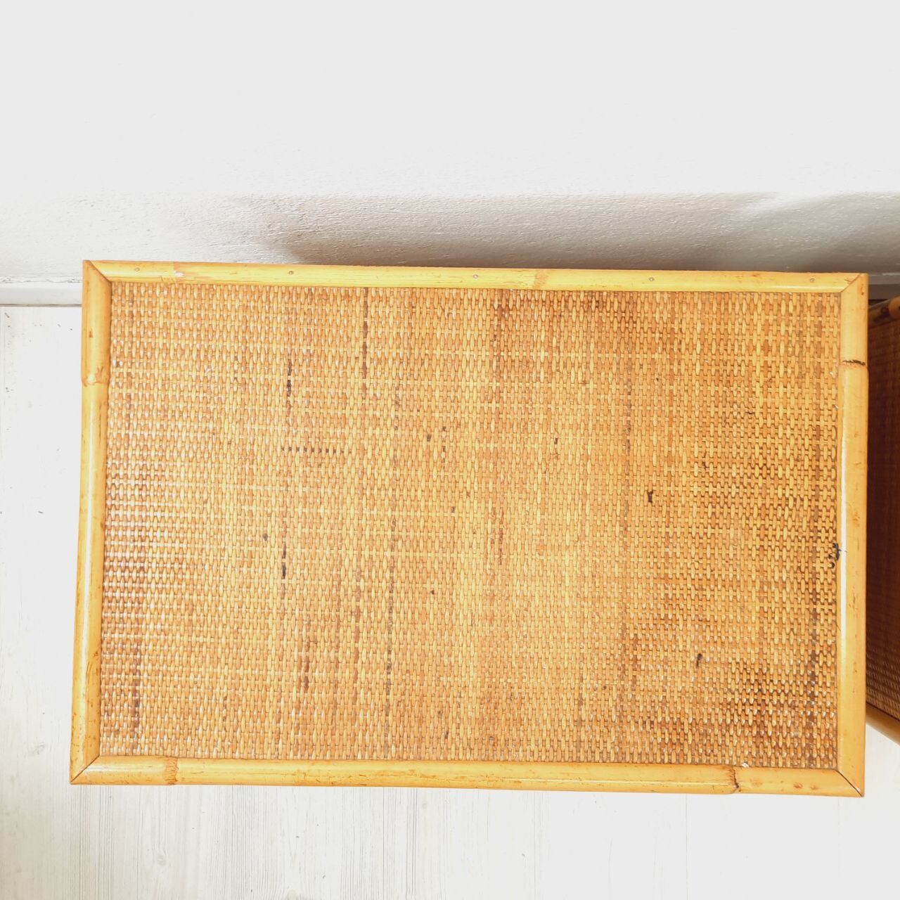 Vintage bamboo bedroom, Dal vera, wicker