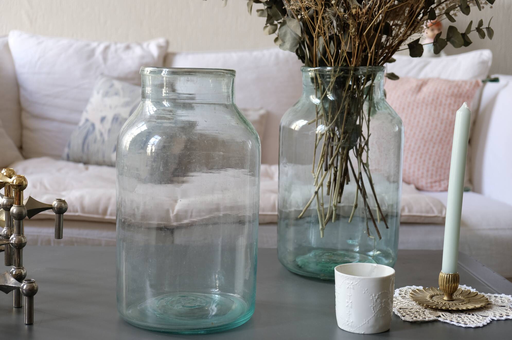Vase verre soufflé