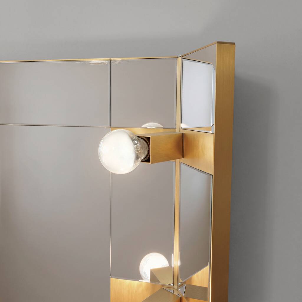 Miroir lumineux Sciolari Italie vers 1970