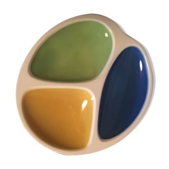 "Gien" earthenware presentation dish