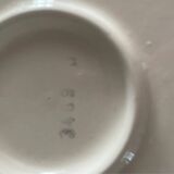 Longwy enamel and earthenware dish