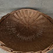 Vintage designer wicker children's armchair