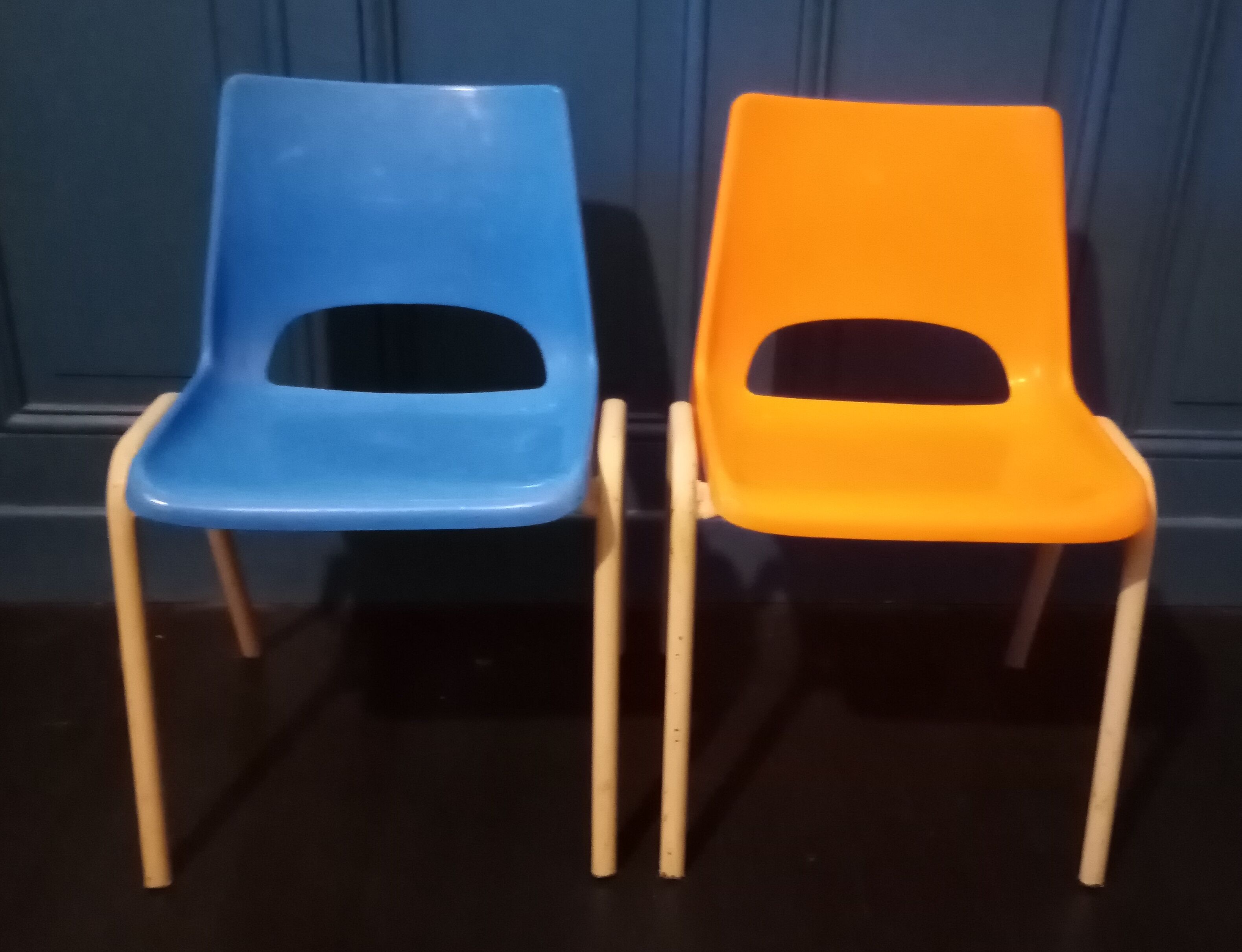 2 vintage chairs