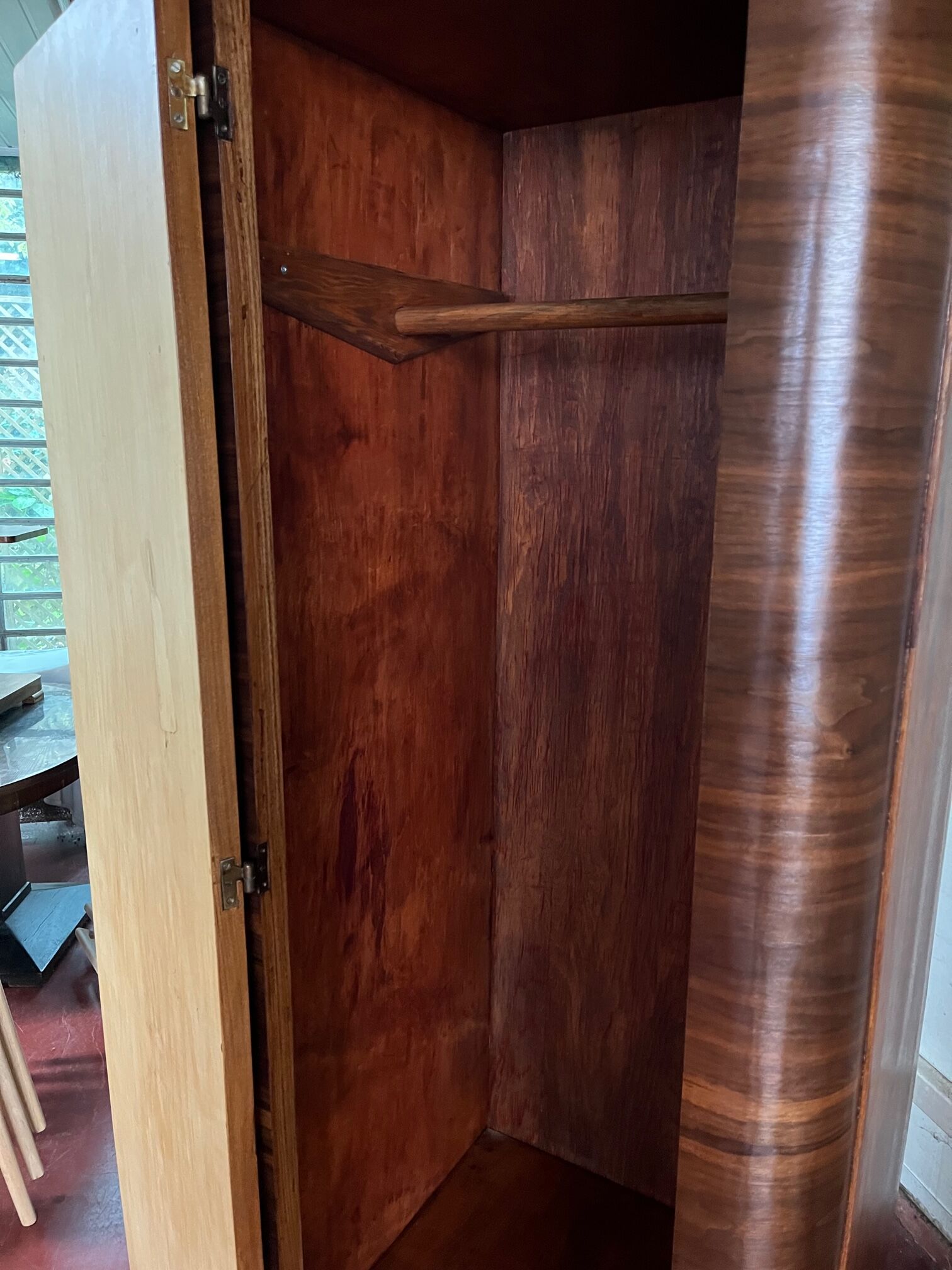 Art deco wardrobe from the 1930s