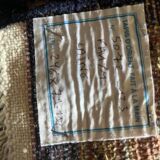 Tapis cachemire et soie