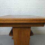 Small side table children's desk with flap