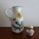 Villeroy & Boch set Huilier - vinaigrier - mustard maker signed Botanica