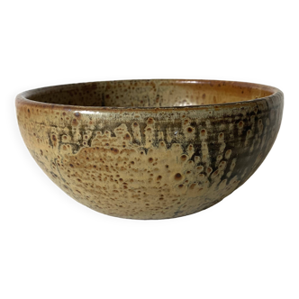 Pyrite stoneware salad bowl