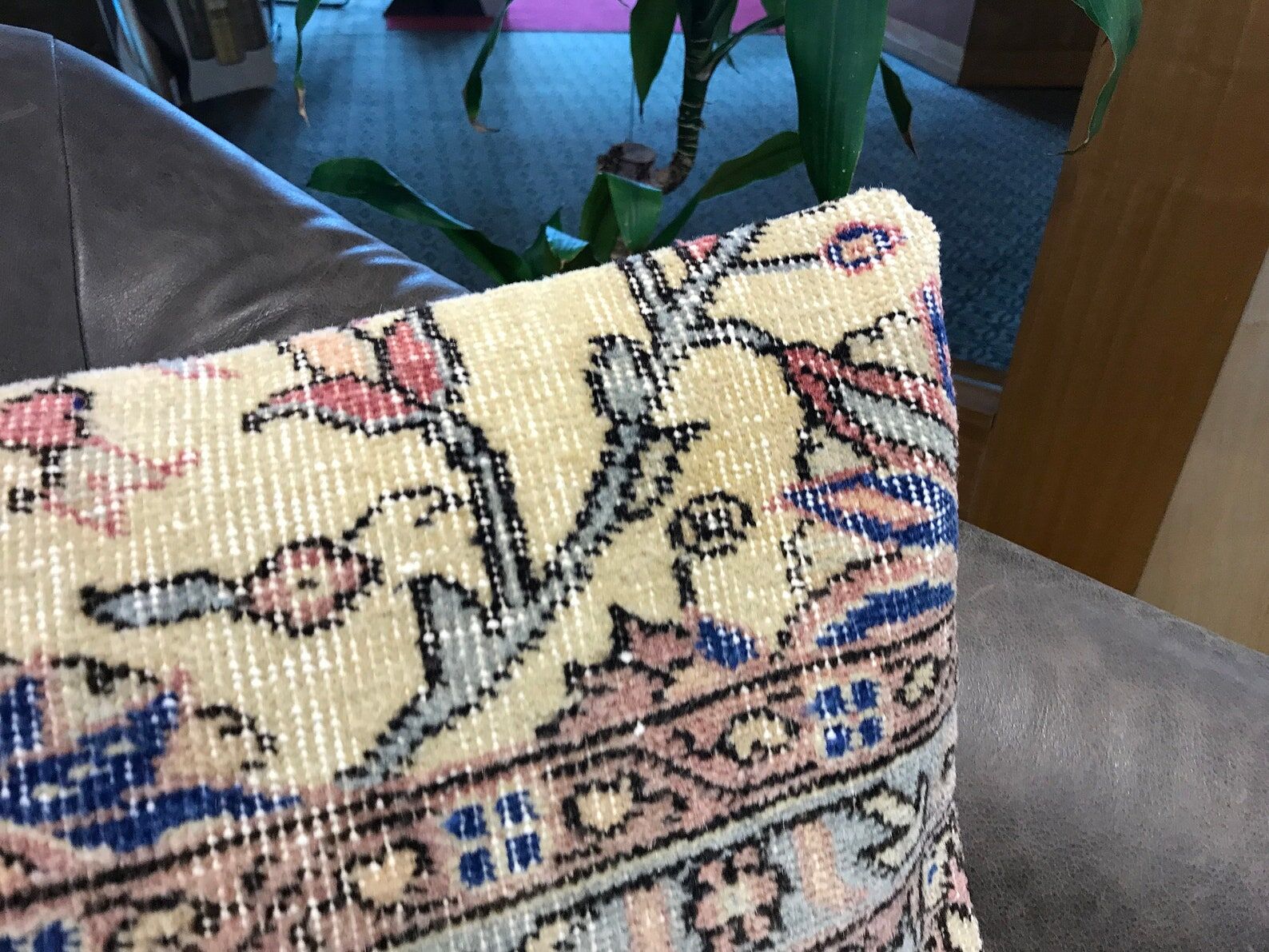 Faded Cushion Cover, Outdoor Pillow 40x60cm