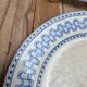 Set of 4 antique English flat plates B.p.w.&m. Milan – Ironstone