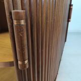 Rolling service art deco bar