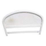 Wooden and cane headboard