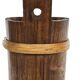 Vintage Wooden Umbrella Stand, 1960s minimalist design